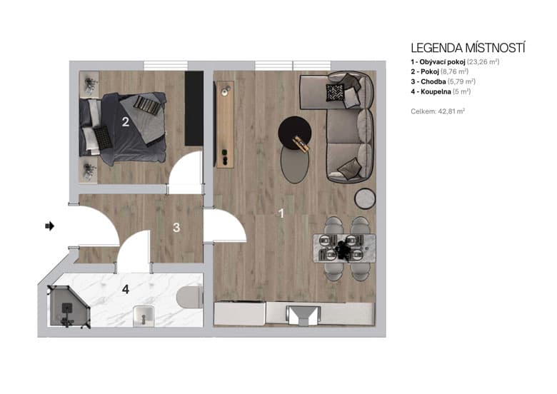 Apartment floor plan