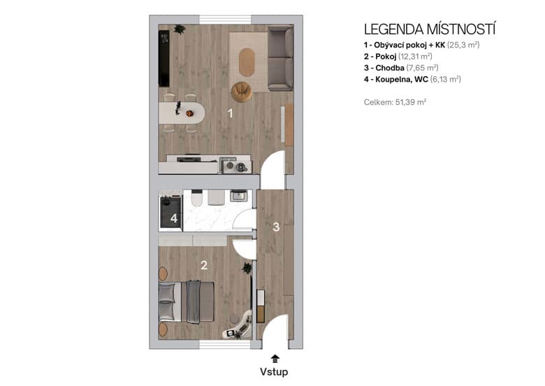 Apartment floor plan