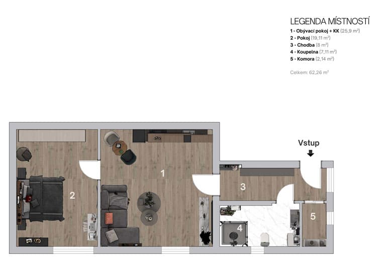 Apartment floor plan
