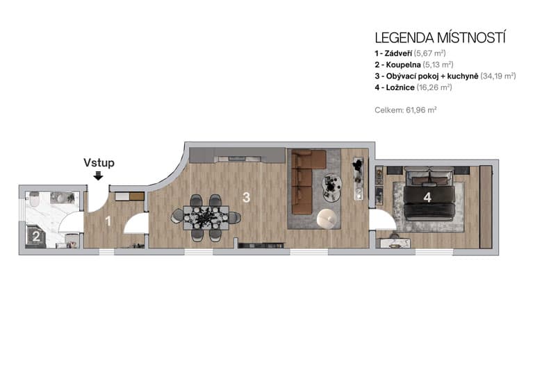 Apartment floor plan