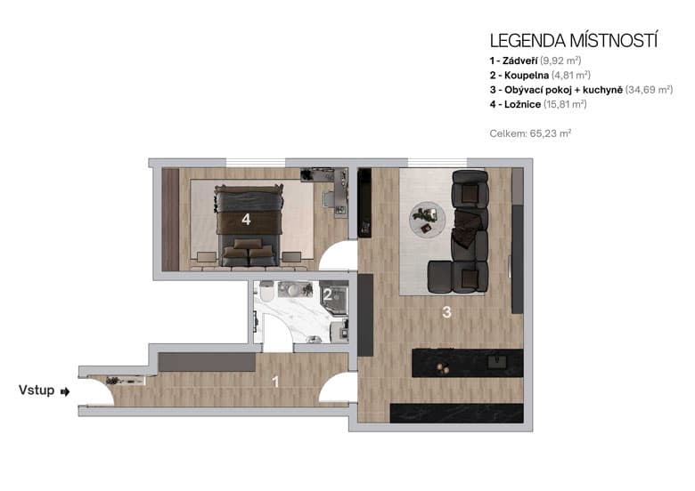 Apartment floor plan