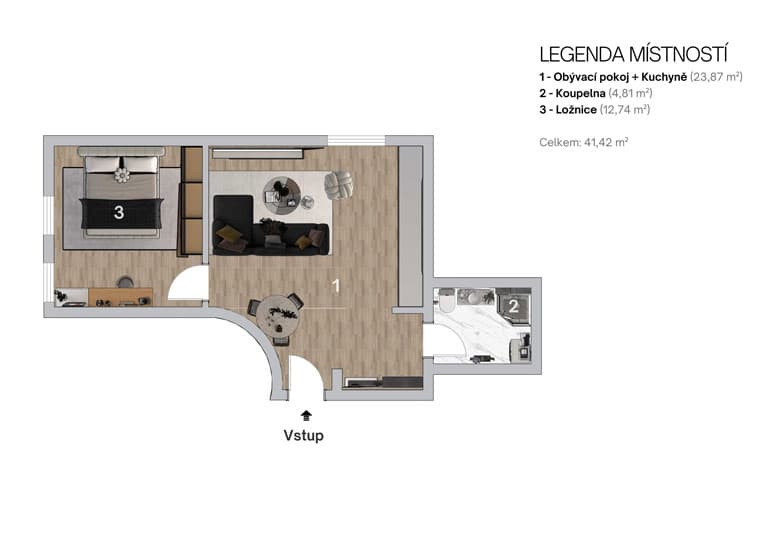 Apartment floor plan