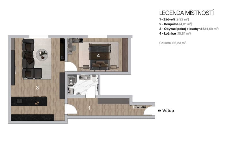 Apartment floor plan