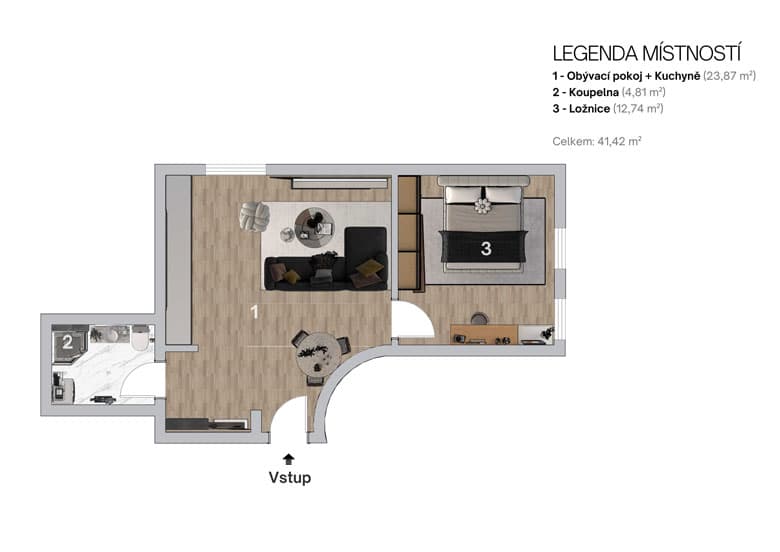 Apartment floor plan