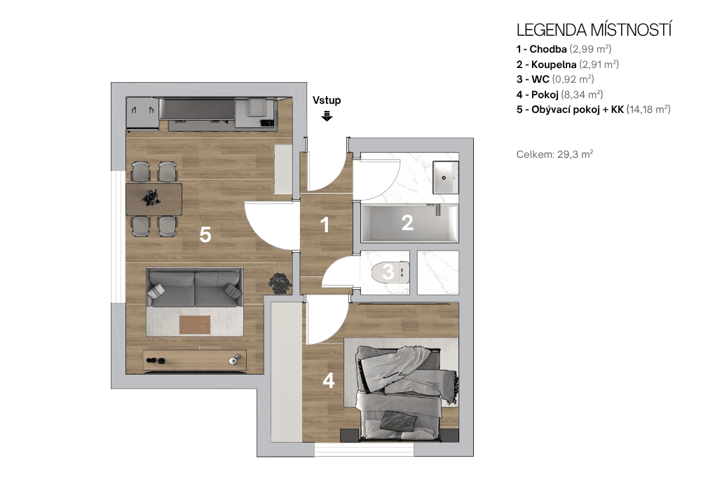 Apartment floor plan