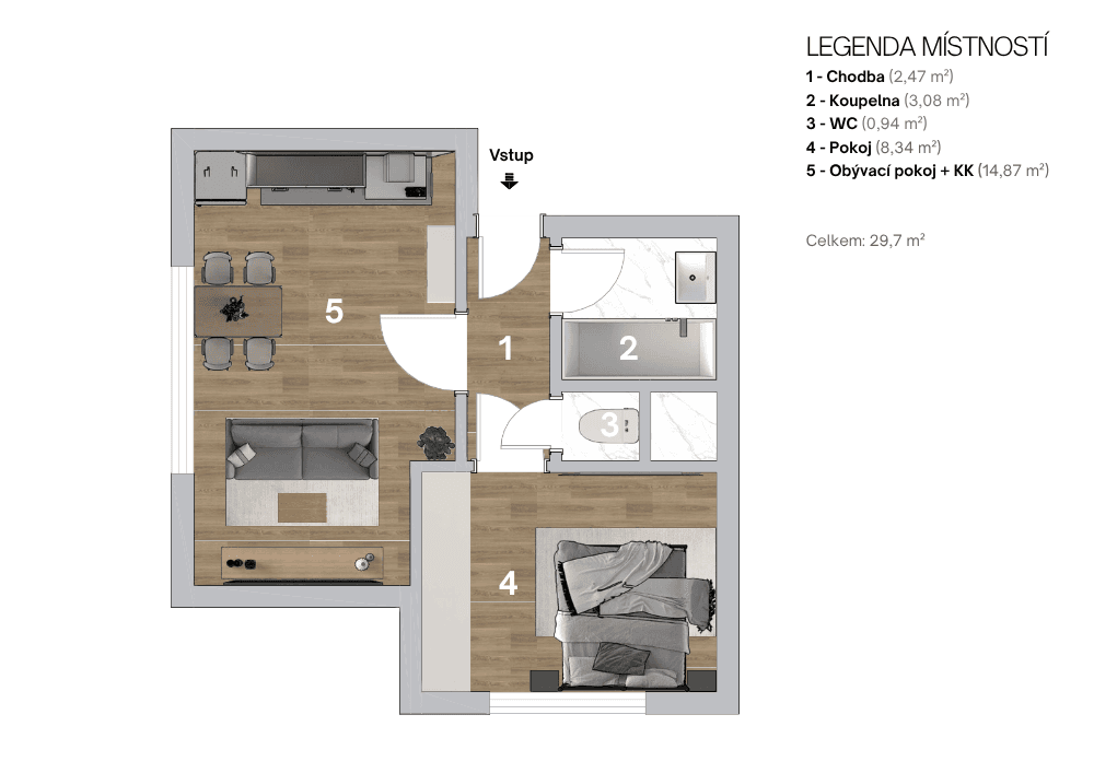 Apartment floor plan