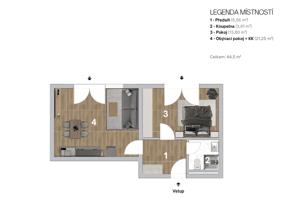 Apartment floor plan