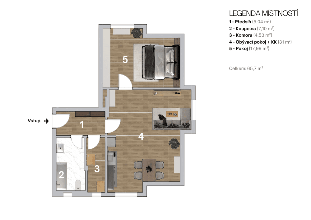 Apartment floor plan
