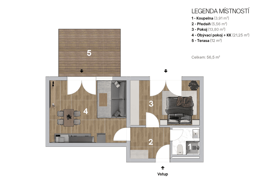 Apartment floor plan