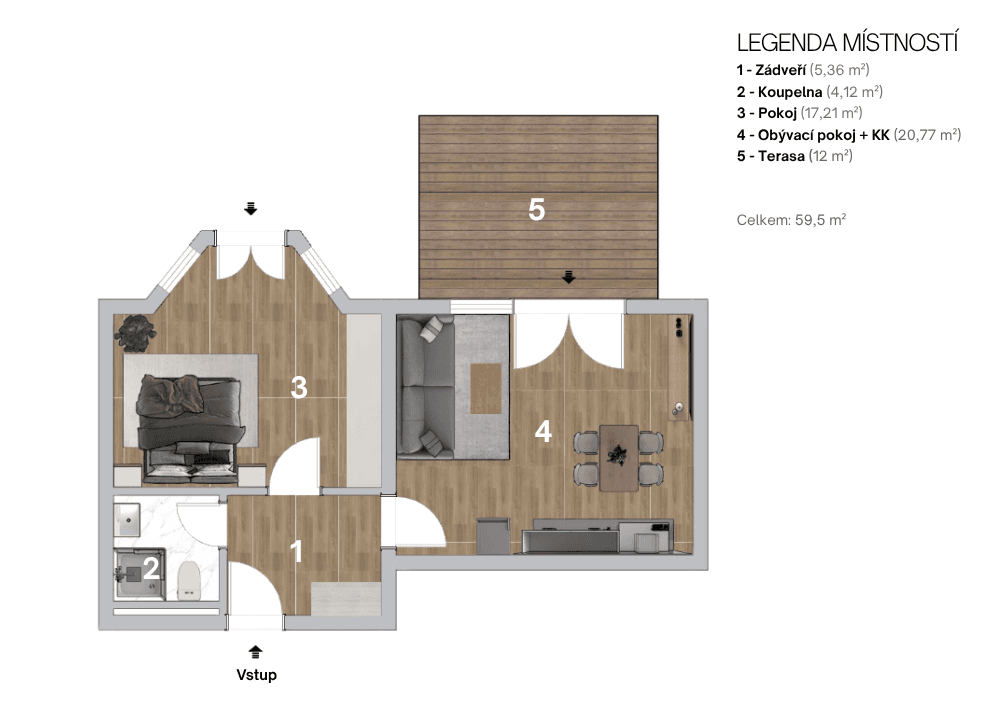 Apartment floor plan