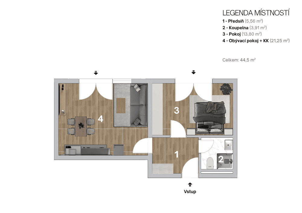 Apartment floor plan