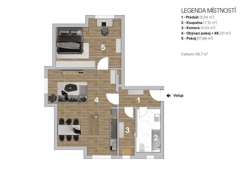 Apartment floor plan